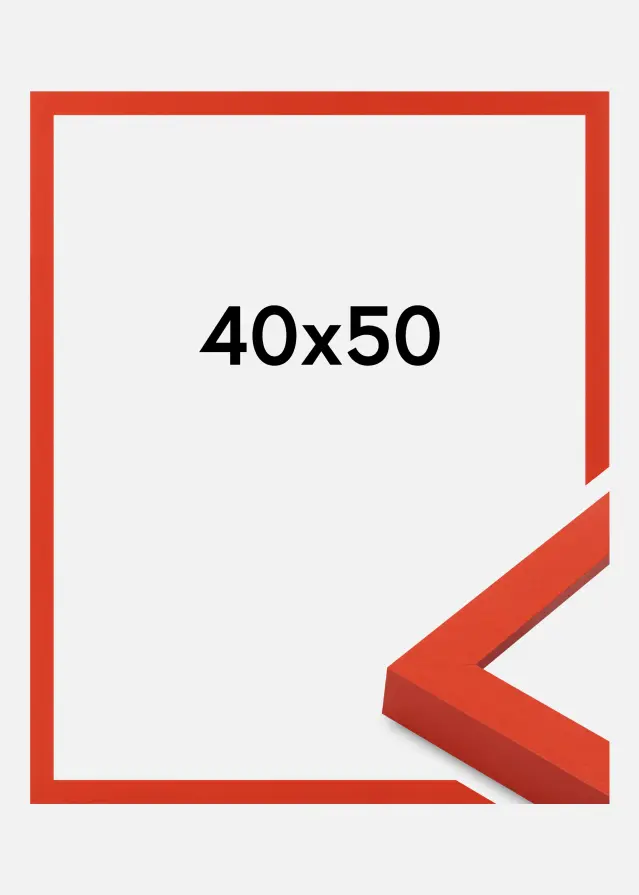 Marco Selection Vidrio acrílico Red 40x50 cm