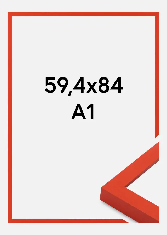 Marco Selection Vidrio acrílico Red 59.4x84 cm (A1)