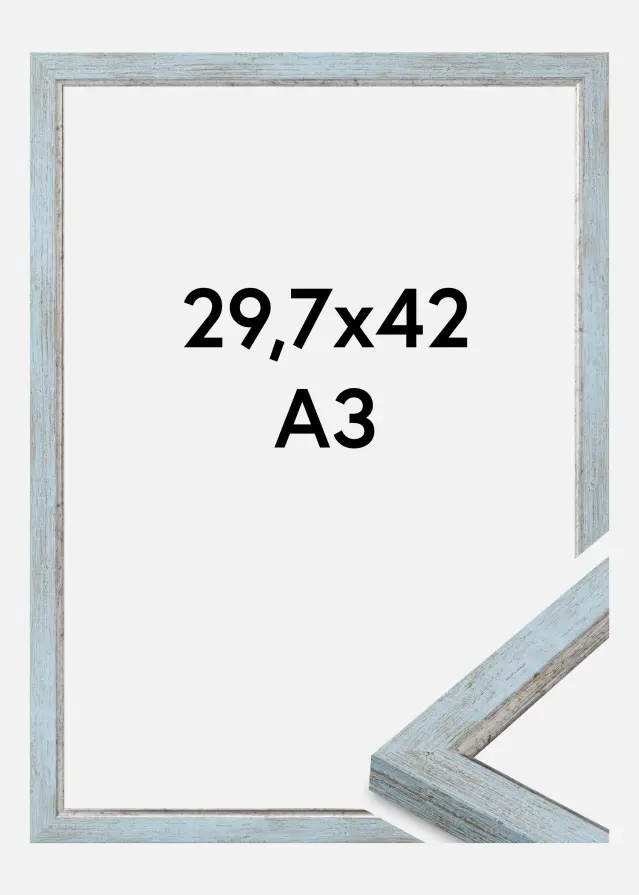 Marco Whitby Vidrio acrílico Azul 29.7x42 cm (A3)