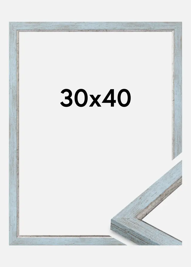 Marco Whitby Vidrio acrílico Azul 30x40 cm