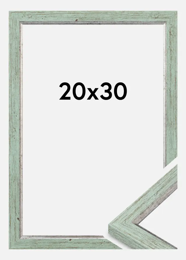 Marco Whitby Vidrio acrílico Verde 20x30 cm