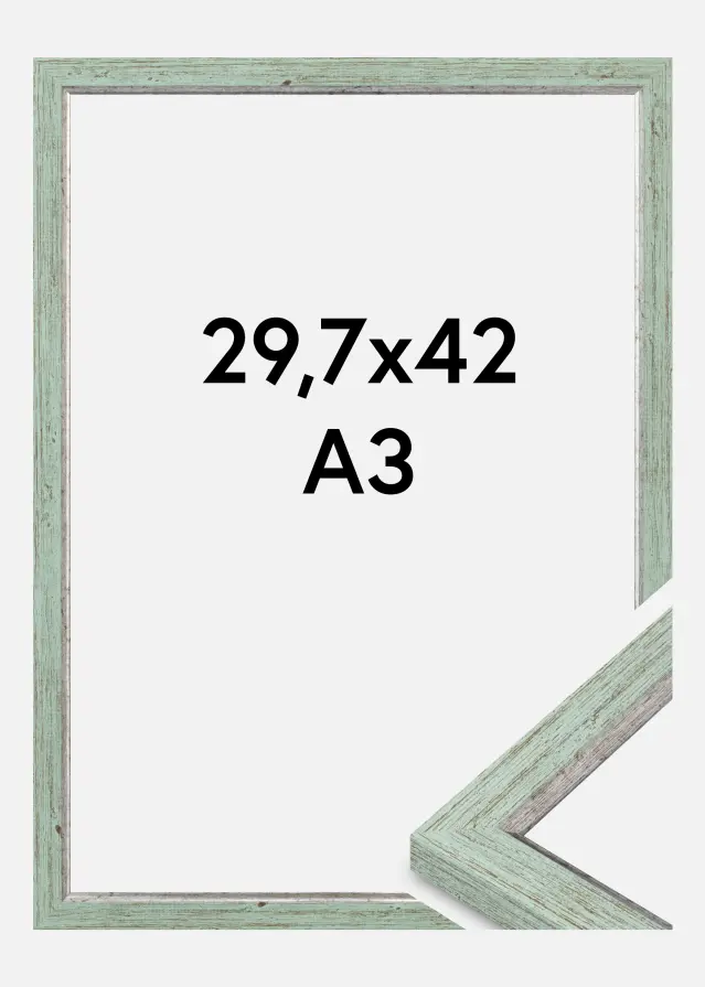 Marco Whitby Vidrio acrílico Verde 29,7x42 cm (A3)