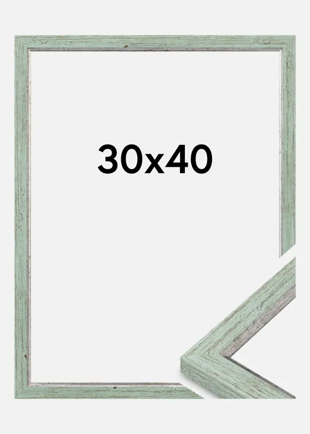 Marco Whitby Vidrio acrílico Verde 30x40 cm