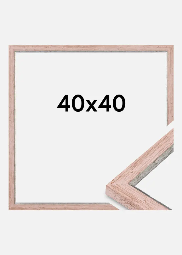 Marco Whitby Vidrio acrílico Rojo 40x40 cm