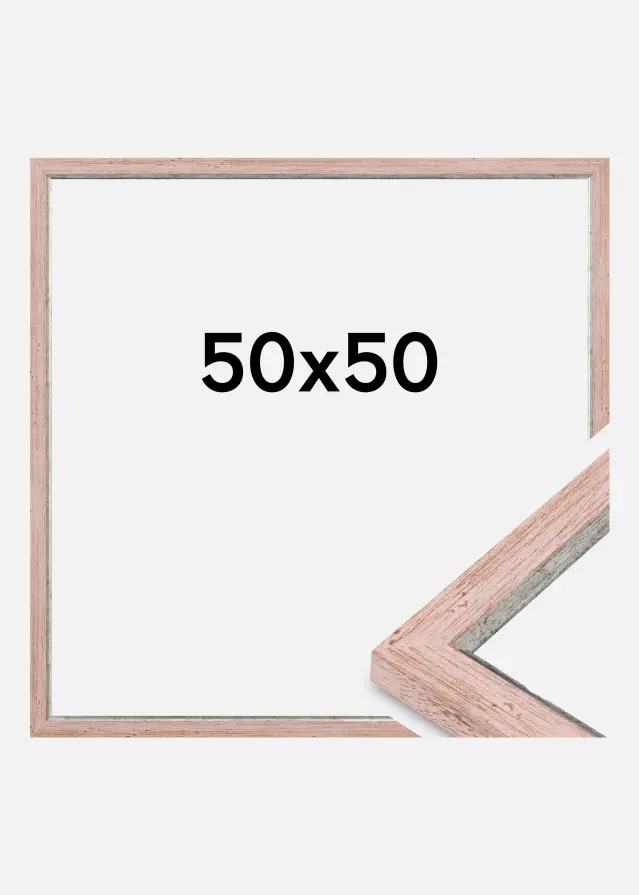 Marco Whitby Vidrio acrílico Rojo 50x50 cm