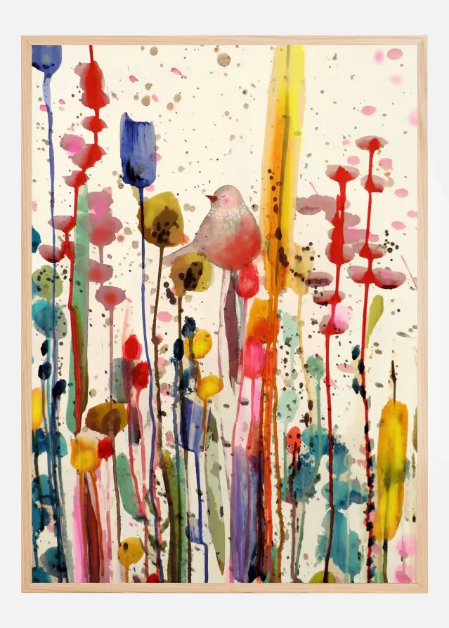 Bird in Bliss Póster