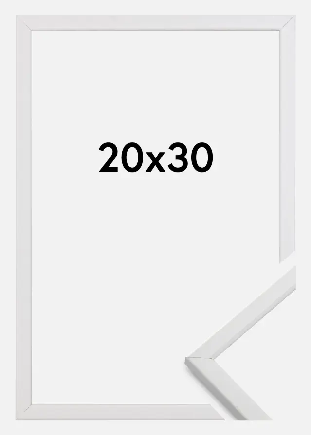 Marco Galant Vidrio acrílico Blanco 20x30 cm
