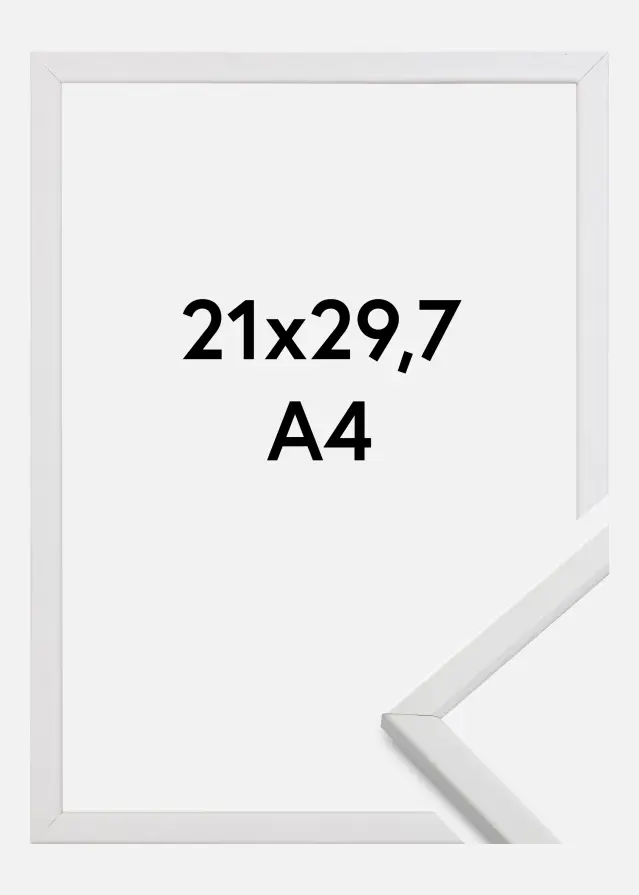 Marco Galant Vidrio acrílico Blanco 21x29,7 cm (A4)