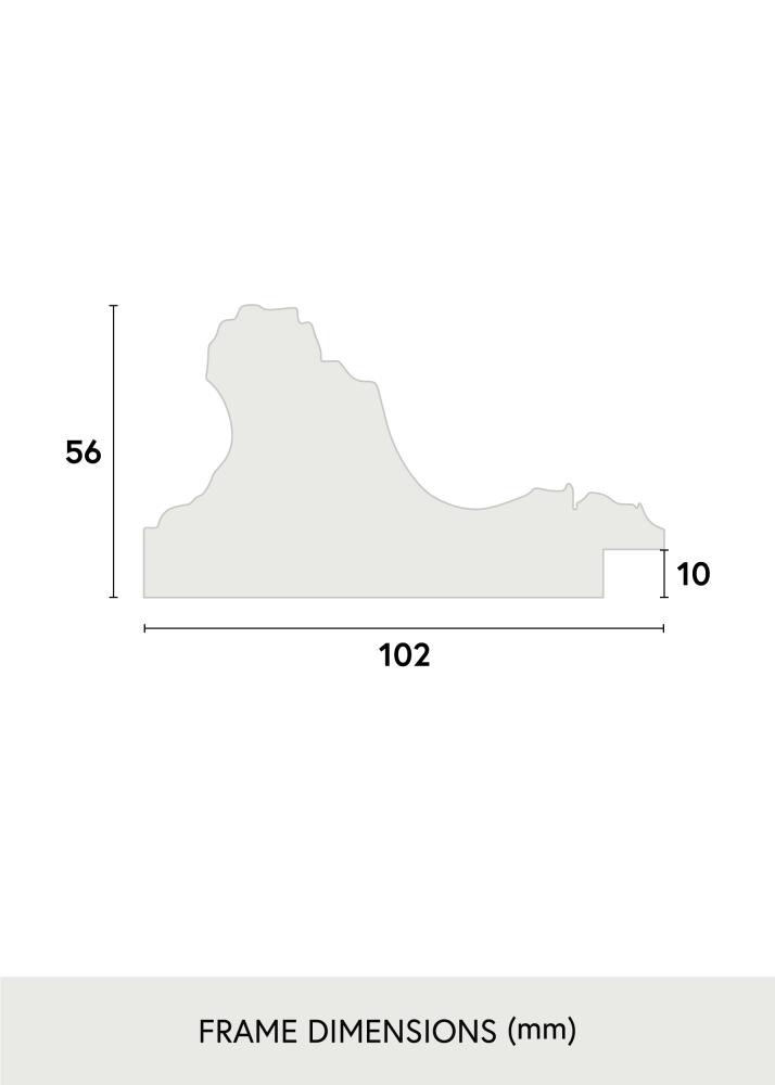 Marco Egypt Ornament Gold - Tamaño personalizable