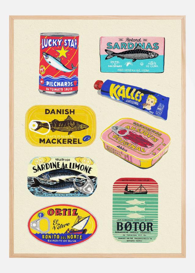 Canned Fish Póster