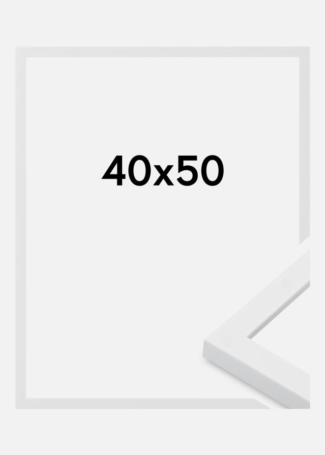 Marco Oban Vidrio acrílico Blanco 40x50 cm