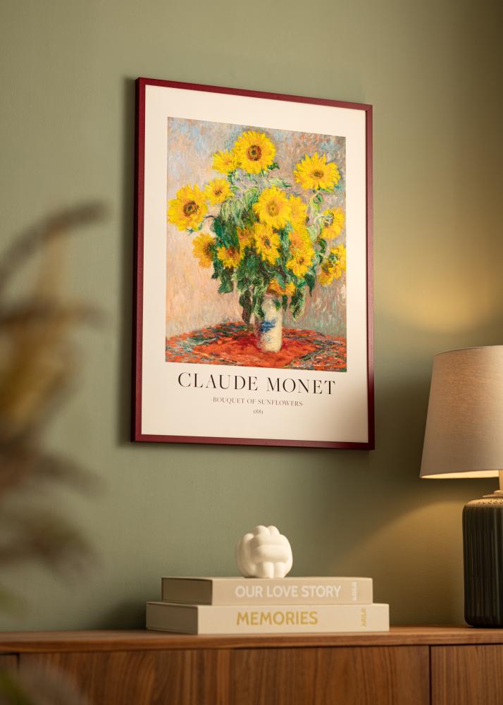 Colorful Vidrio acrílico Rojo 60x80 cm