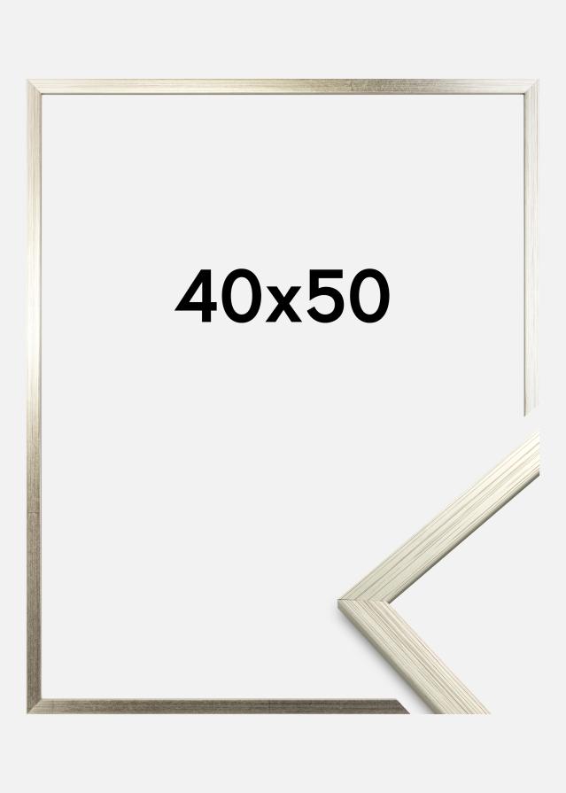 Marco Edsbyn Vidrio acrílico Plateado 40x50 cm