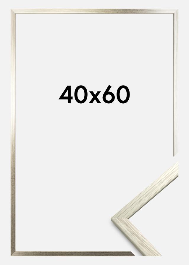 Marco Edsbyn Vidrio acrílico Plateado 40x60 cm