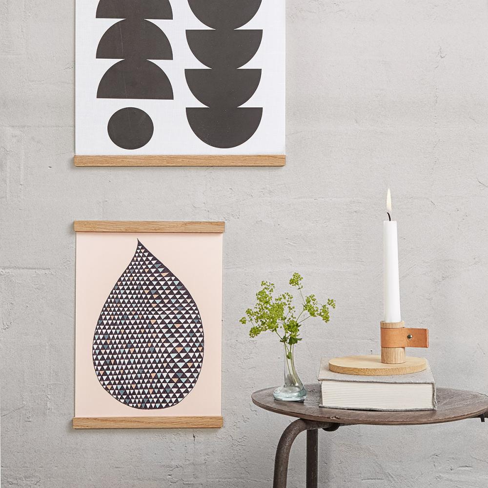 Wall Sticks Magnets Natural Oak 21 cm