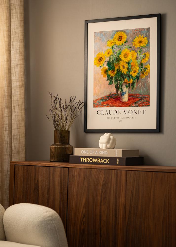 Marco Deco Vidrio acrílico Negro 13x18 cm