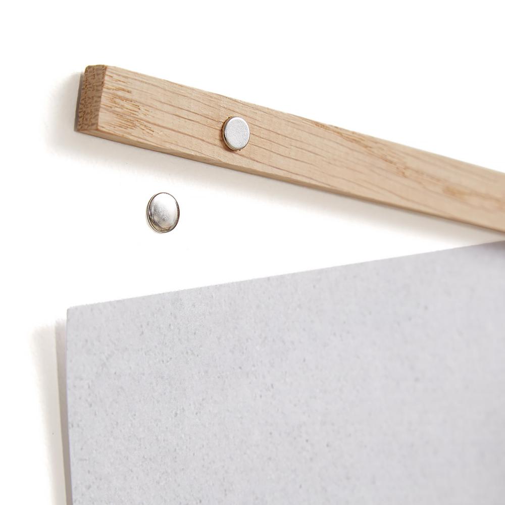Wall Sticks Magnets Natural Oak 21 cm