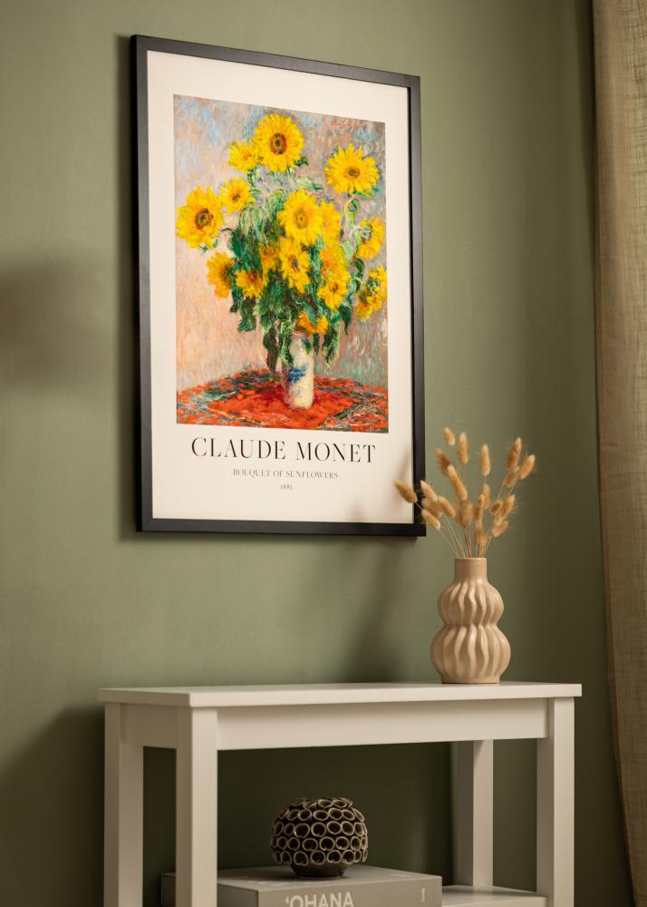 Marco Deco Vidrio acrílico Negro 13x18 cm