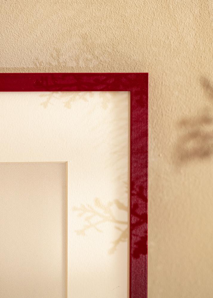 Colorful Vidrio acrílico Rojo 60x80 cm