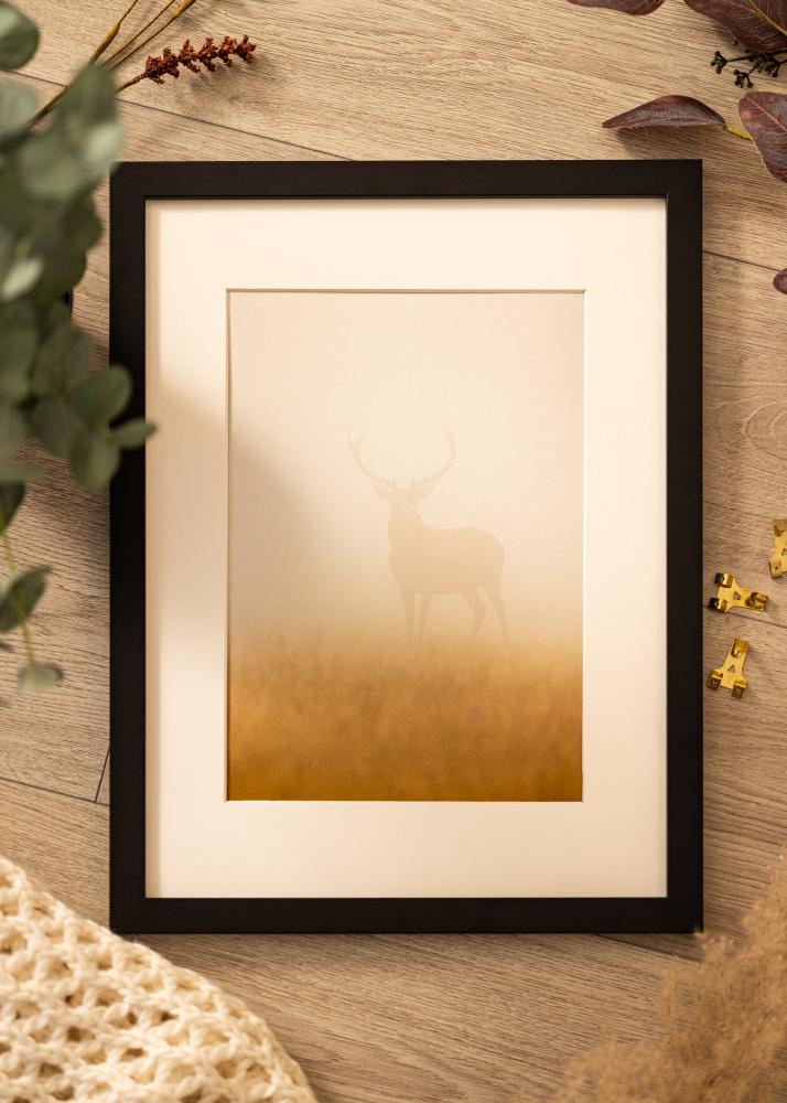 Marco Deco Vidrio acrílico Negro 13x18 cm