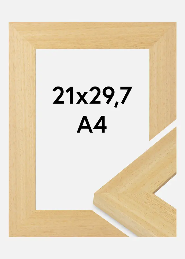 Marco Pembrokeshire Vidrio acrílico Roble 21x29,7 cm (A4)