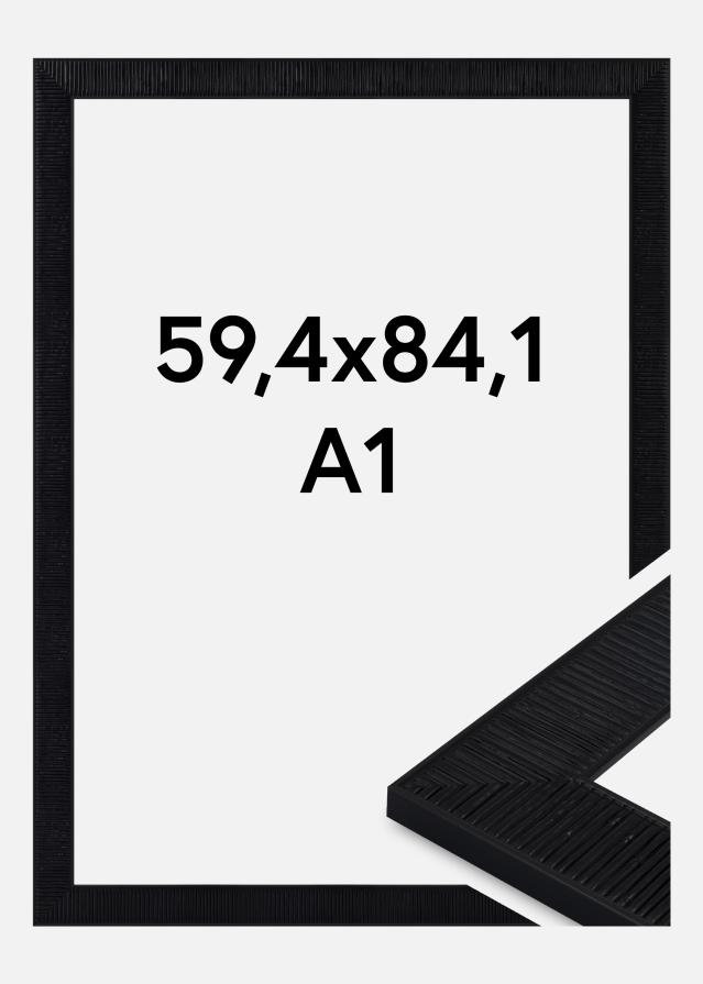 Marco Lund Vidrio acrílico Negro 59,4x84 cm (A1)