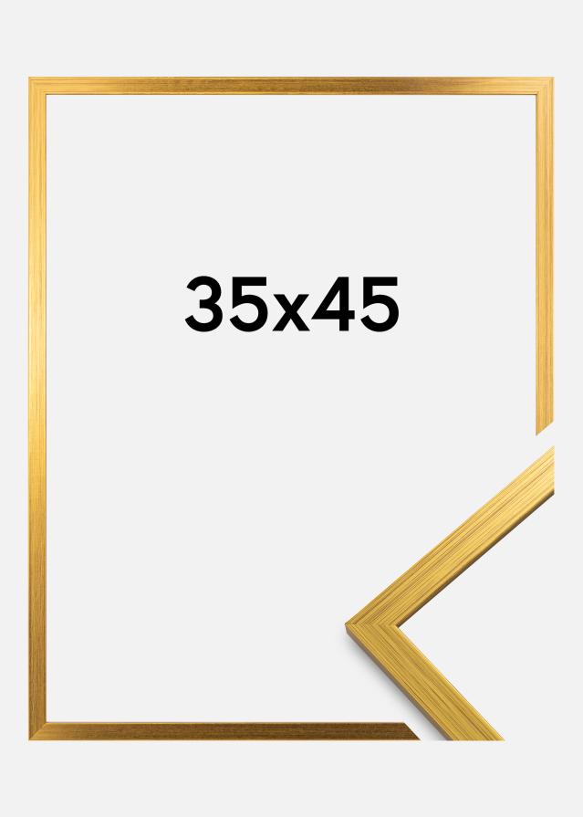 Marco Edsbyn Vidrio acrílico Dorado 35x45 cm