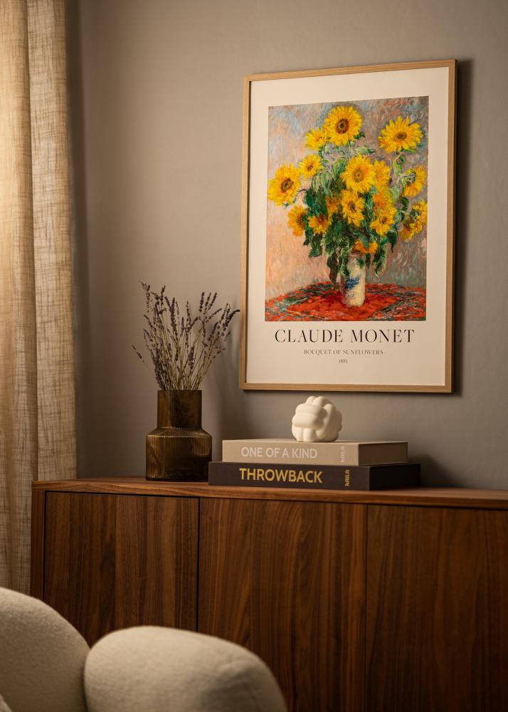 Marco Deco Vidrio acrílico Roble 21x29.7 cm (A4)