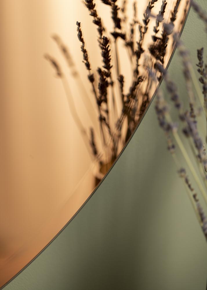 KAILA Redondo Espejo Rose Gold Deluxe 90 cm Ø