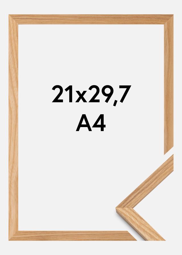 Marco Roble Macizo Akrylglas 21x29,7 cm (A4)