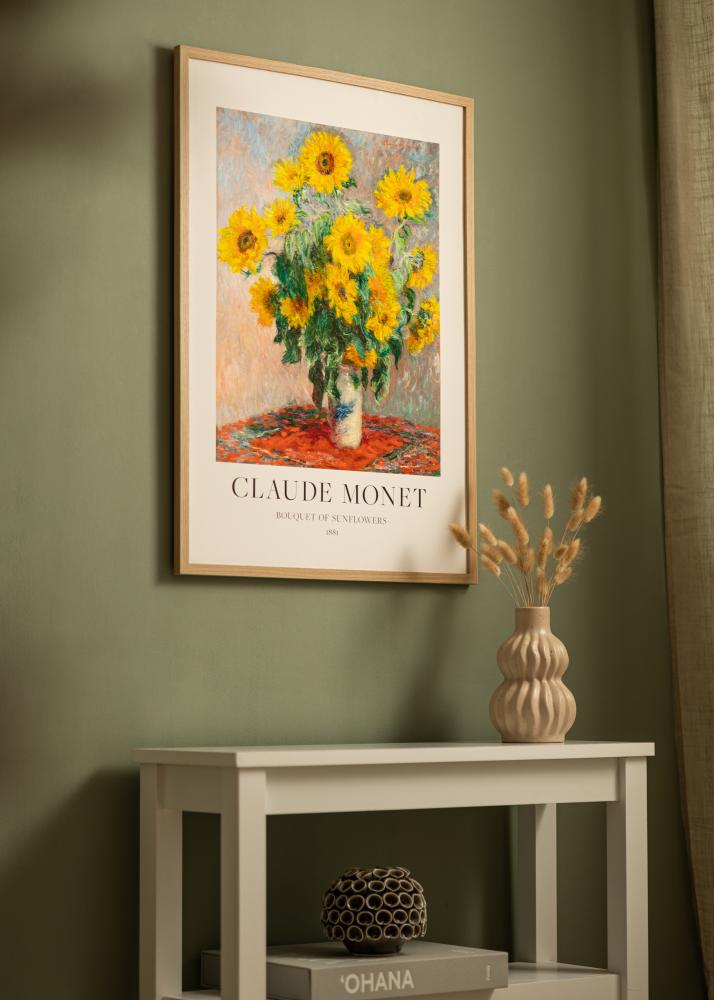 Marco Deco Vidrio acrílico Roble 21x29.7 cm (A4)