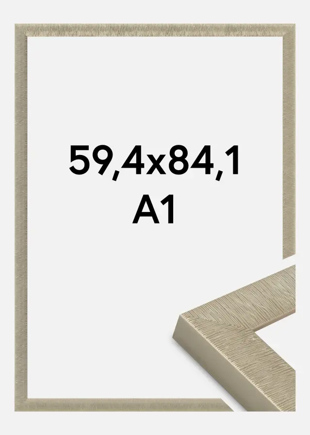 Marco Sahara Vidrio acrílico Champagne 59,4x84 cm (A1)