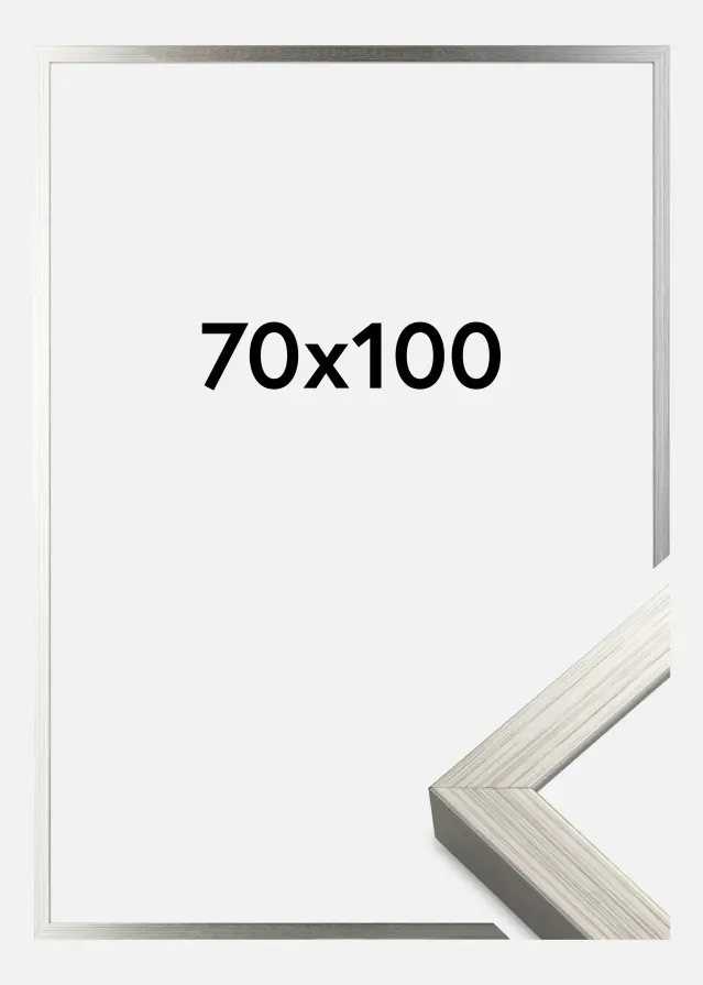 Marco Falun Plateado 70x100 cm