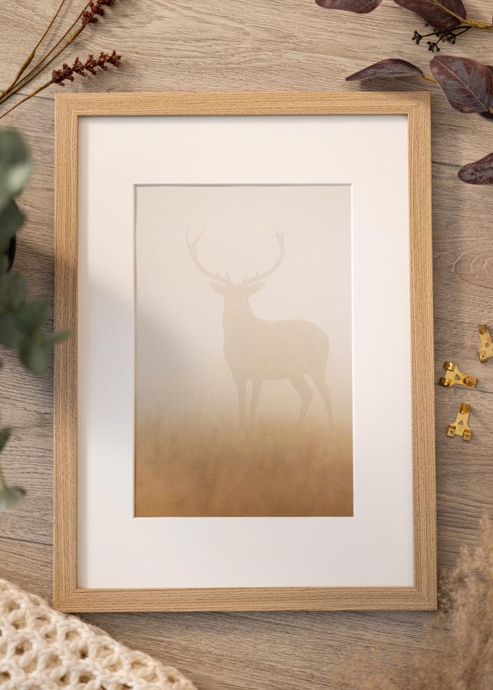 Marco Deco Vidrio acrílico Roble 21x29.7 cm (A4)