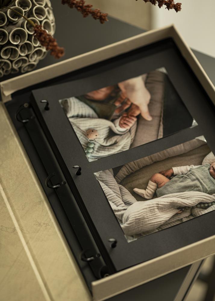 Hojas para Álbum de fotos KAILA Coffee Table XL - 10-Pack Negro