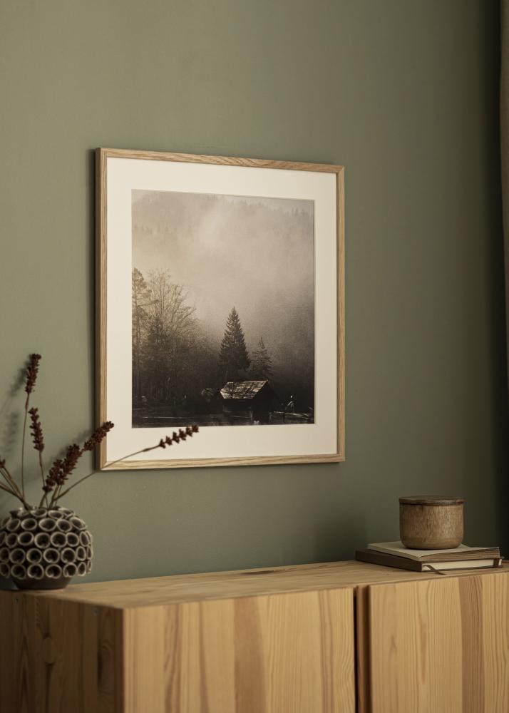 Marco Kaspar Vidrio acrílico Roble 35x35 cm