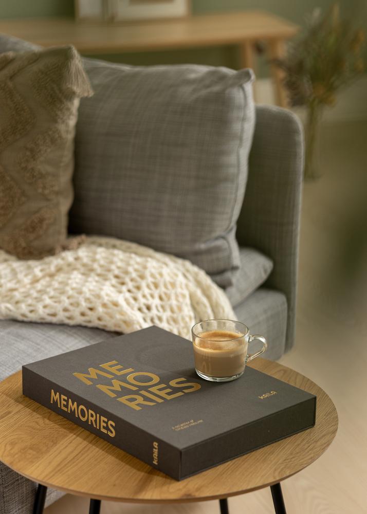 KAILA MEMORIES Black XL - Coffee Table Photo Álbum - 60 Fotos formato 11x15 cm