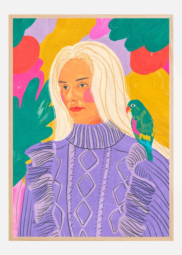 Parrot owner Póster