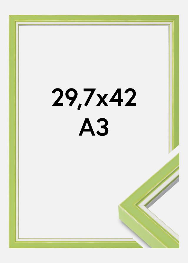 Marco Diana Vidrio acrílico Verde claro 29,7x42 cm (A3)