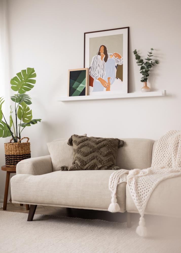 KAILA Estante para Cuadros Blanco 120 cm