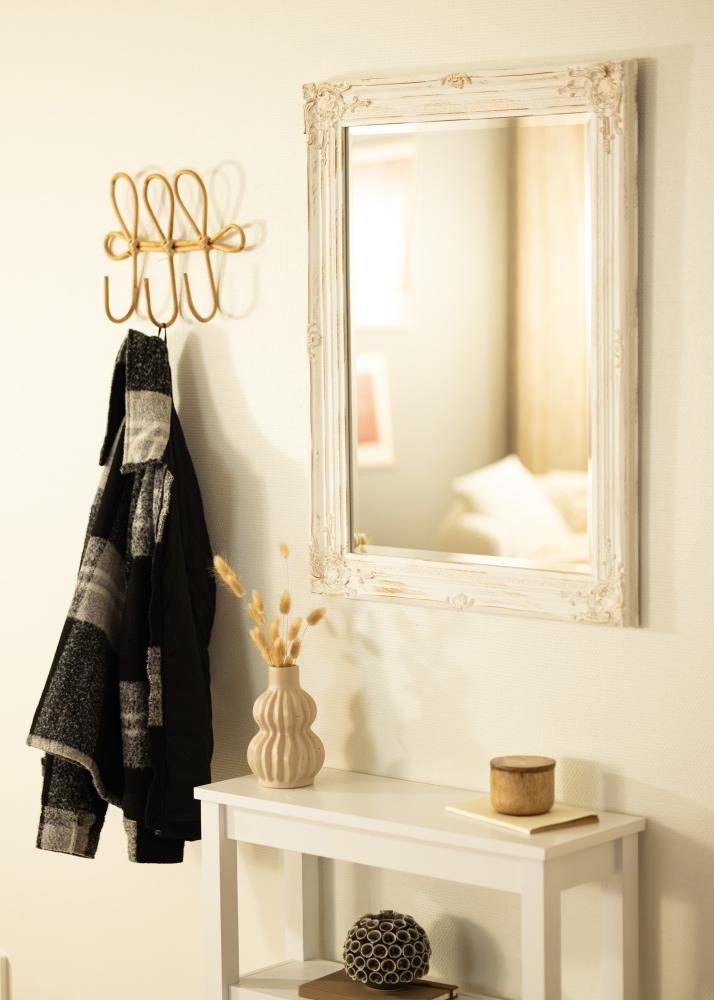 Espejo Antique Blanco 62x82 cm