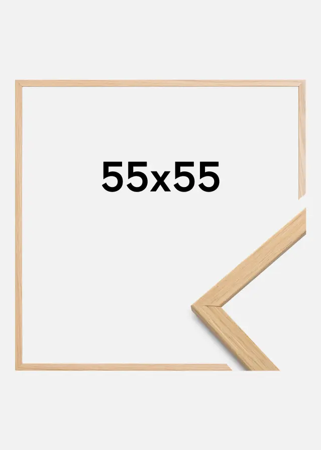Marco Edsbyn Vidrio acrílico Roble 55x55 cm