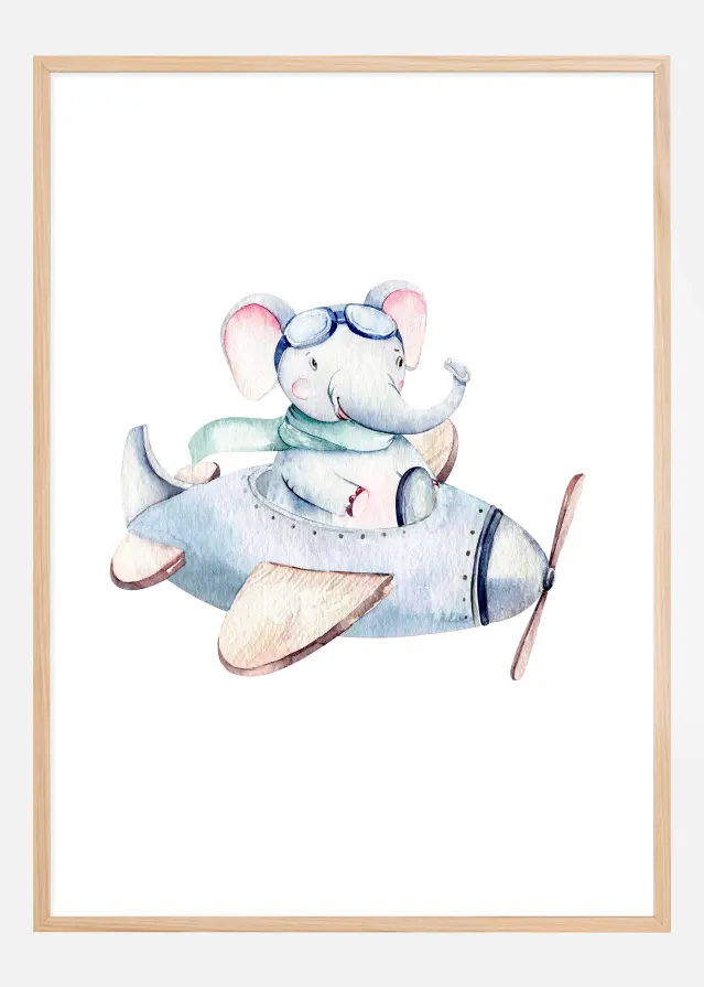 Elephant flies Póster