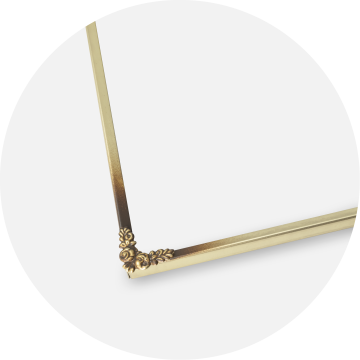 Marco Rosen Metálico Dorado 13x18 cm