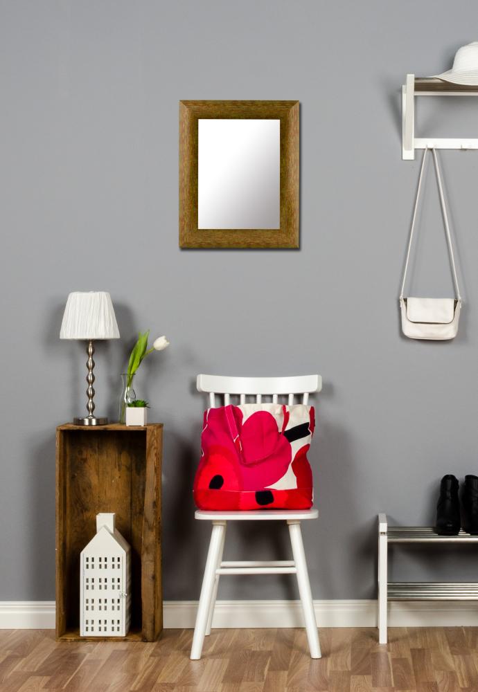 Espejo Tibro Verde - Tamaño personalizable