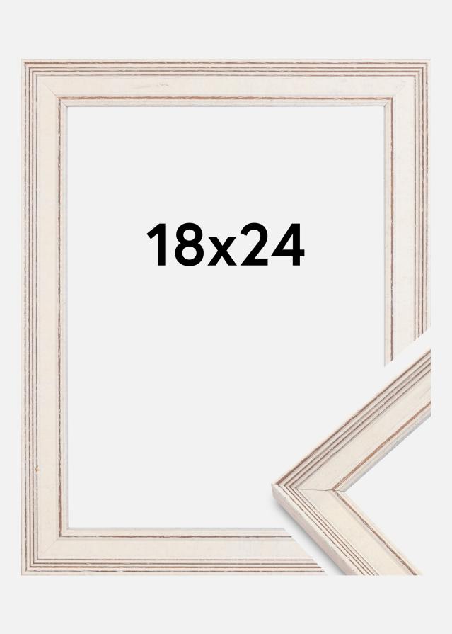 Marco Shabby Chic Blanco 18x24 cm