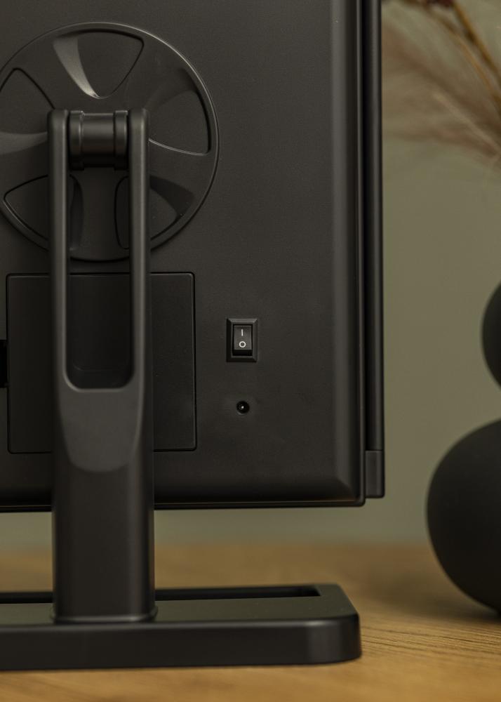 KAILA Espejo tocador Fold II Negro - 38x25 cm