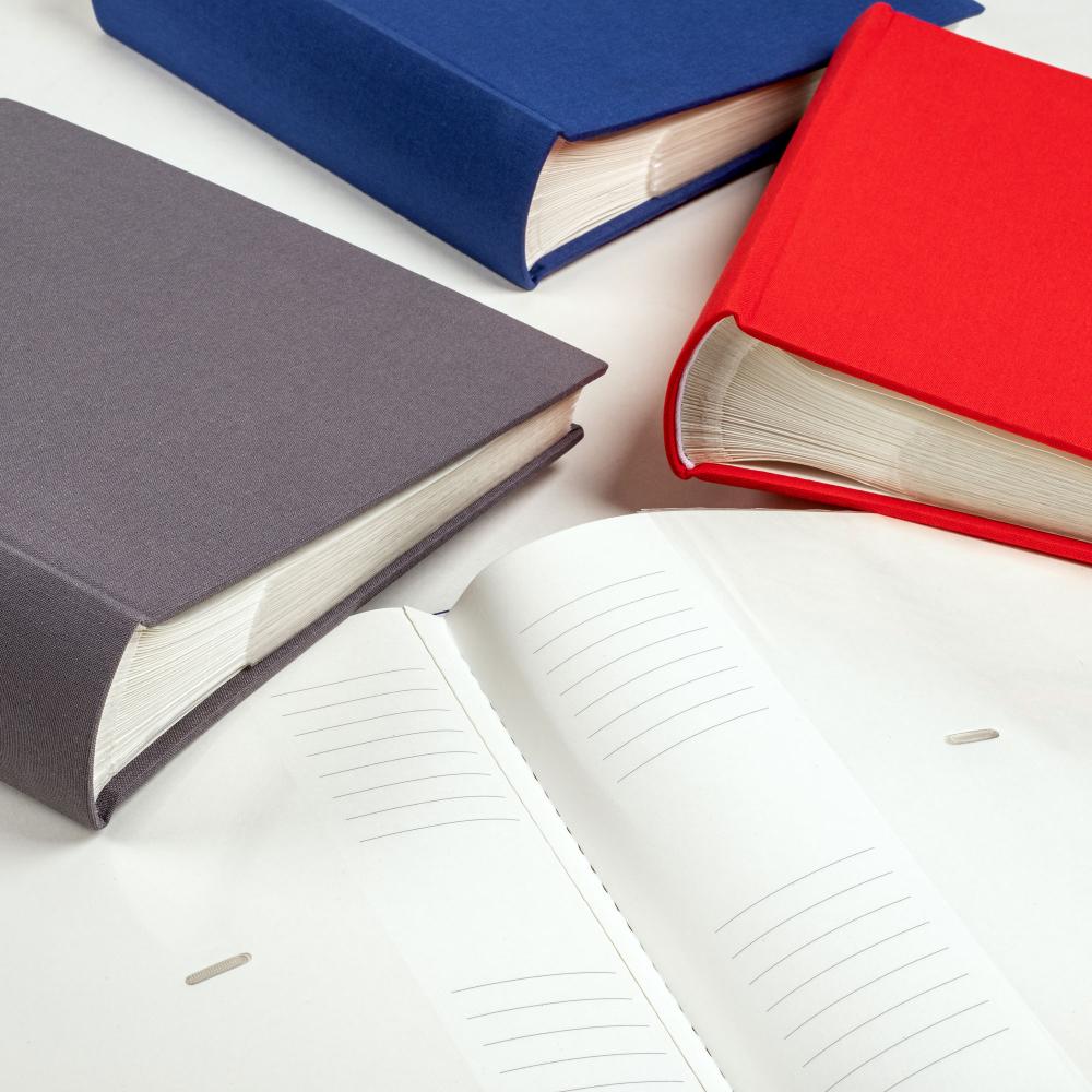 Cloth Álbum Azul - 22,5x24 cm (40 Páginas blancas / 20 hojas)