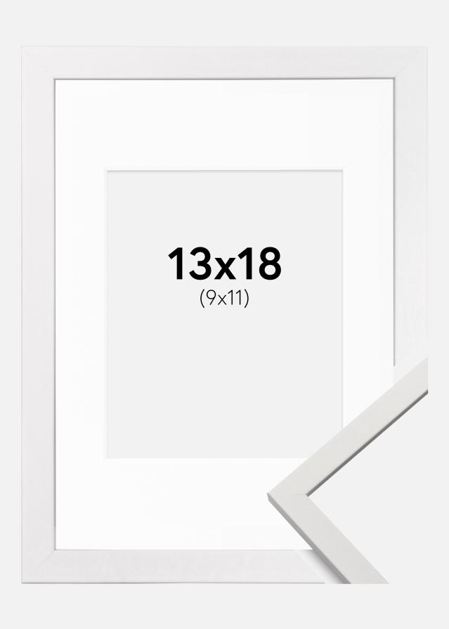 Marco Edsbyn Blanco 13x18 cm - Paspartú Blanco 10x12 cm