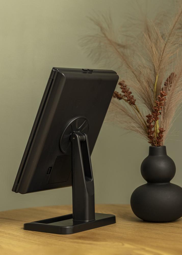 KAILA Espejo tocador Fold II Negro - 38x25 cm